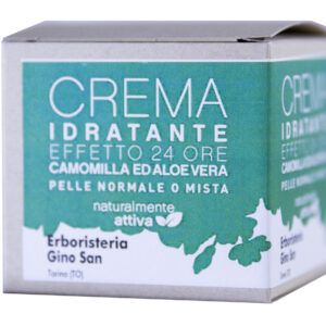 Crema idratante effetto 24 ore - Camomilla ed Aloe vera