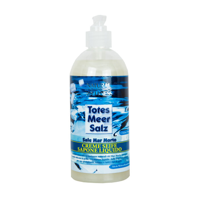 Sapone liquido ai sali del Mar Morto