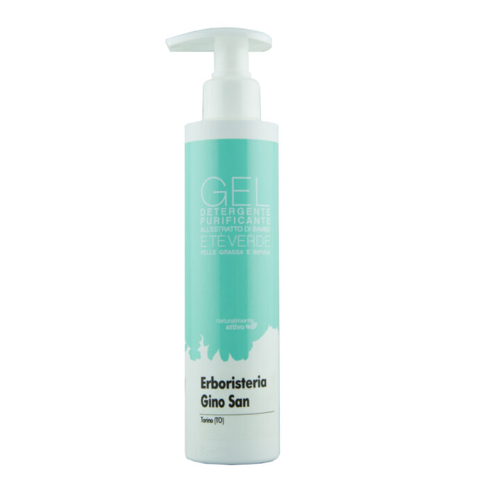 Gel Detergente Purificante all'estratto di bambù e tè verde