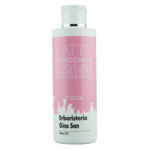 Latte Struccante viso-occhi-labbra Aloe Vera ed Olio di Argan