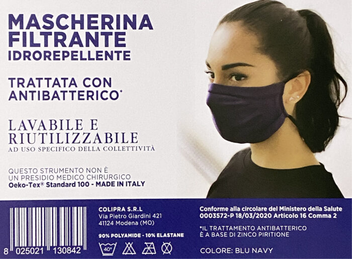 MASCHERINE LAVABILE - BLU - immagine 2