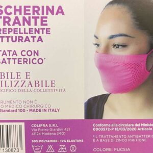 MASCHERINA LAVABILE - ROSA - immagine 2