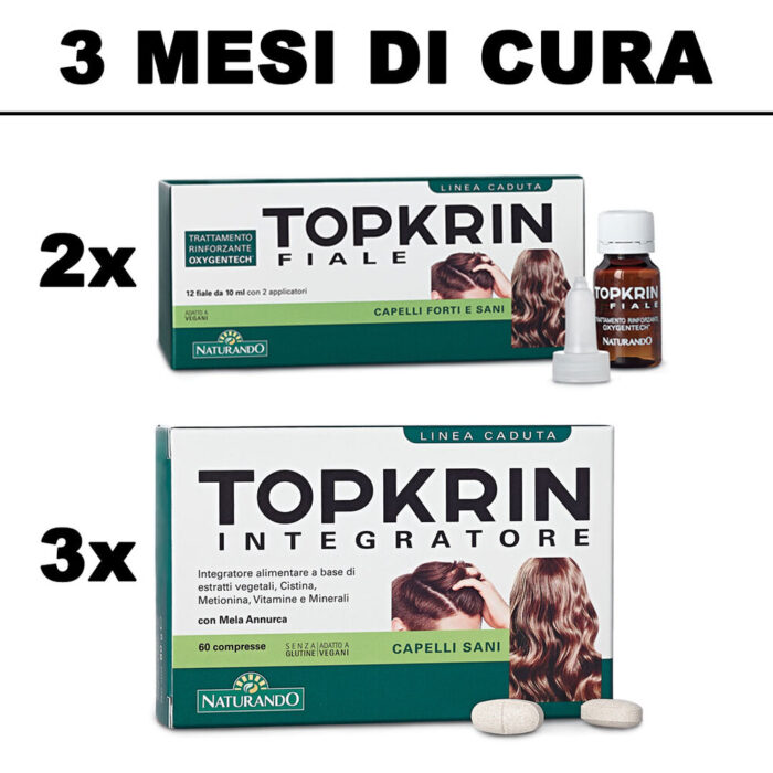 CADUTA CAPELLI - CURA COMPLETA 3MESI