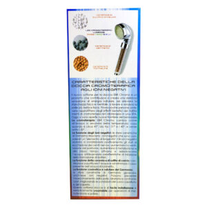 SOFFIONE DOCCIA CROMOTERAPIA