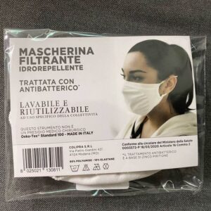 MASCHERINA LAVABILE - BIANCA