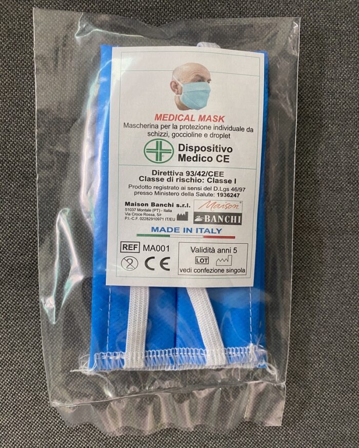 MASCHERINA MEDICA SANIFICABILE