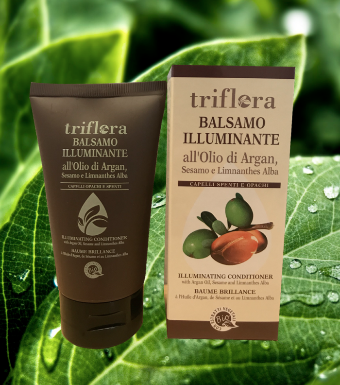 BALSAMO ILLUMINANTE ALLOLIO DI ARGAN, SESAMO E LIMNANTHES ALBA