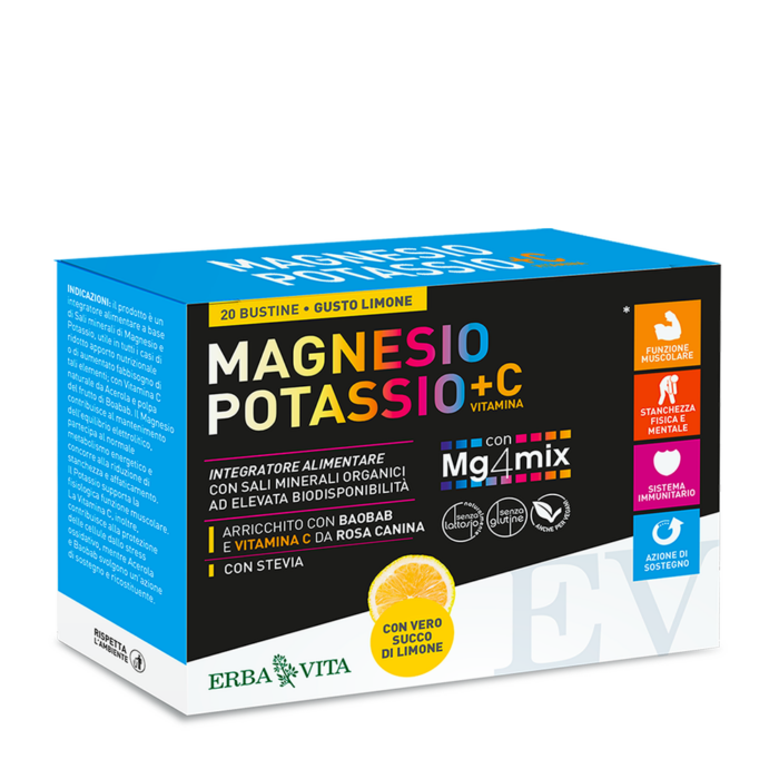 MAGNESIO E POTASSIO gusto LIMONE