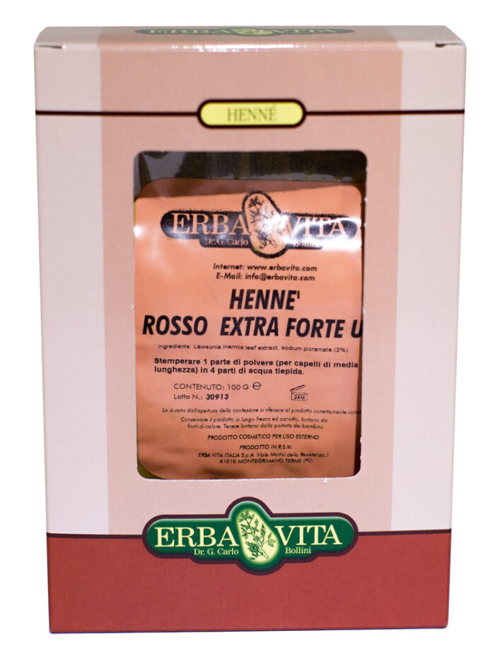HENNE ROSSO EXTRA FORTE