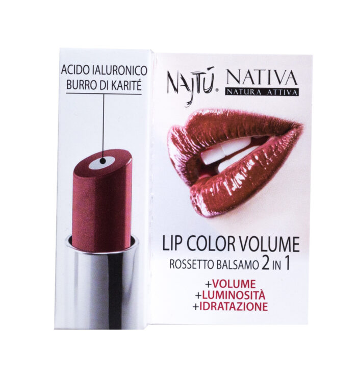 LIP COLOR VOLUME - LUMINOSITA'-IDRATAZIONE SIENA