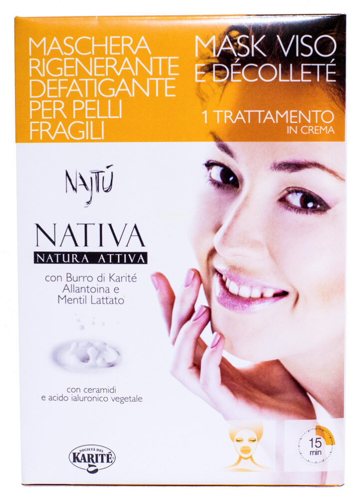MASCHERA RIGENERANTE DEFATICANTE PER PELLI FRAGILI
