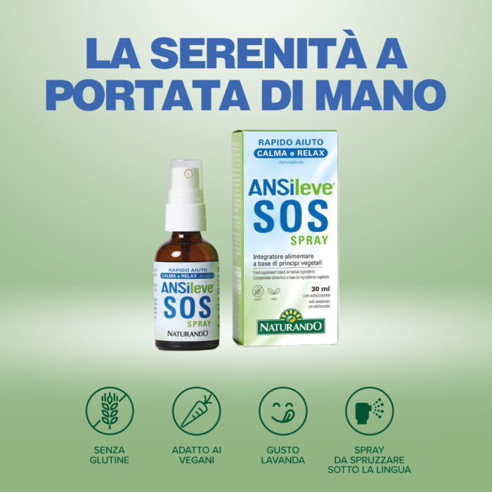 ANSILEVE SOS SPRAY - immagine 4
