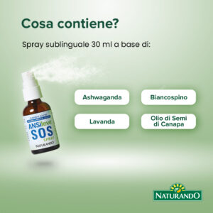 ANSILEVE SOS SPRAY - immagine 2