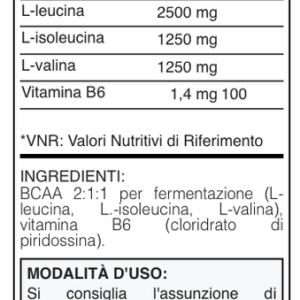 BCAA SUPREME 4:1:1 - 200CPR - immagine 2